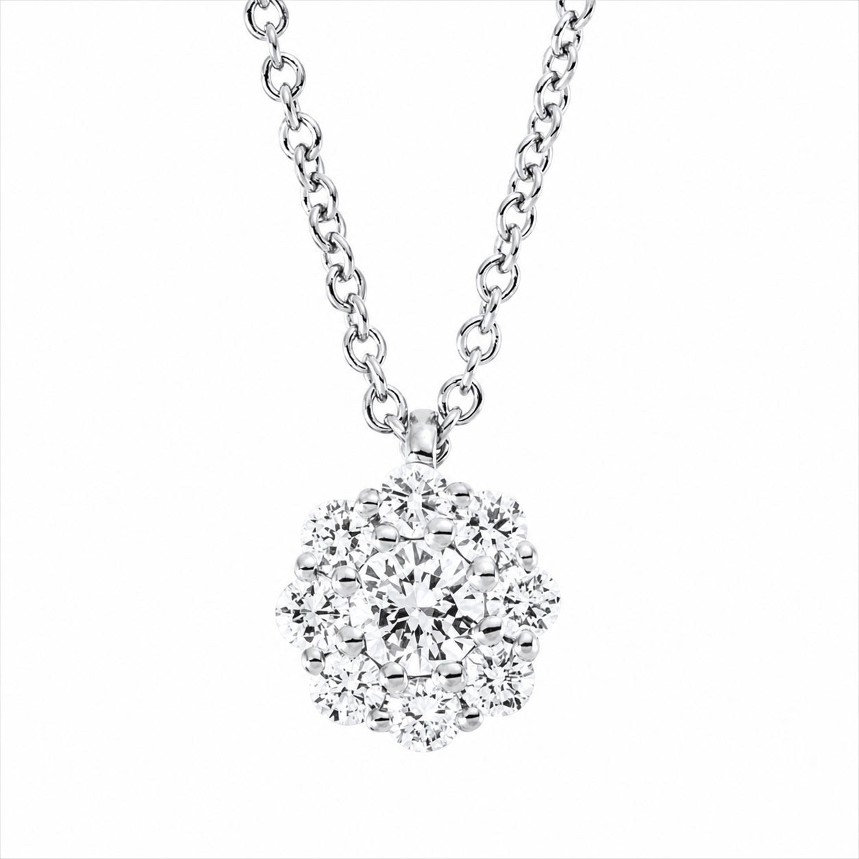 Looi & Co Necklace White Gold (18k) 4N769W8-1
