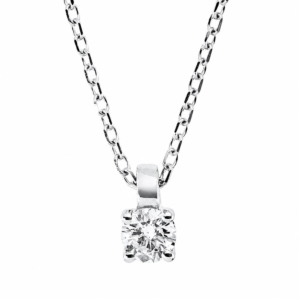 Looi & Co Necklace White Gold (18k) 4N892W8-1