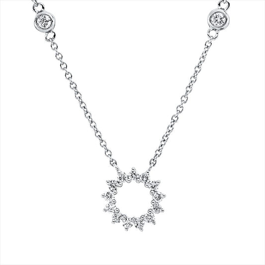 Looi & Co Necklace White Gold (18k) 4O100W8-1