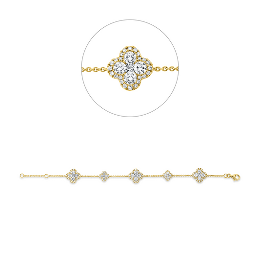 Looi & Co Bracelet Yellow Gold (18k) 5F275G8-1