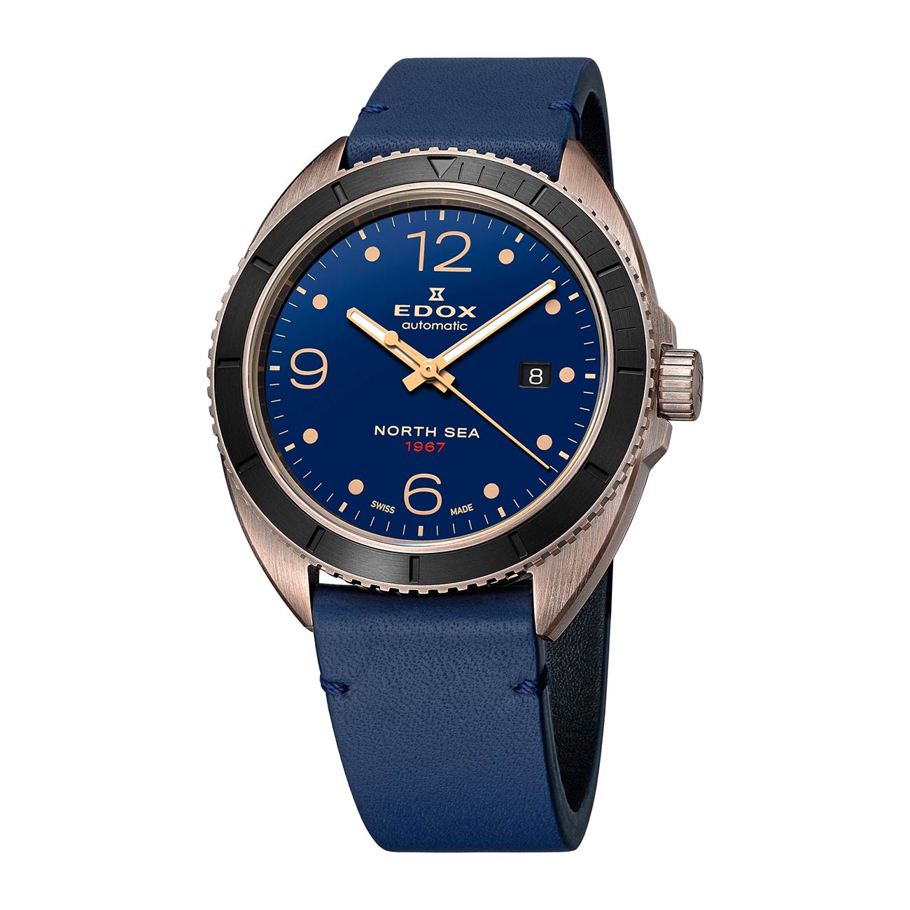 Edox Delfin 80118-BRN-BU1