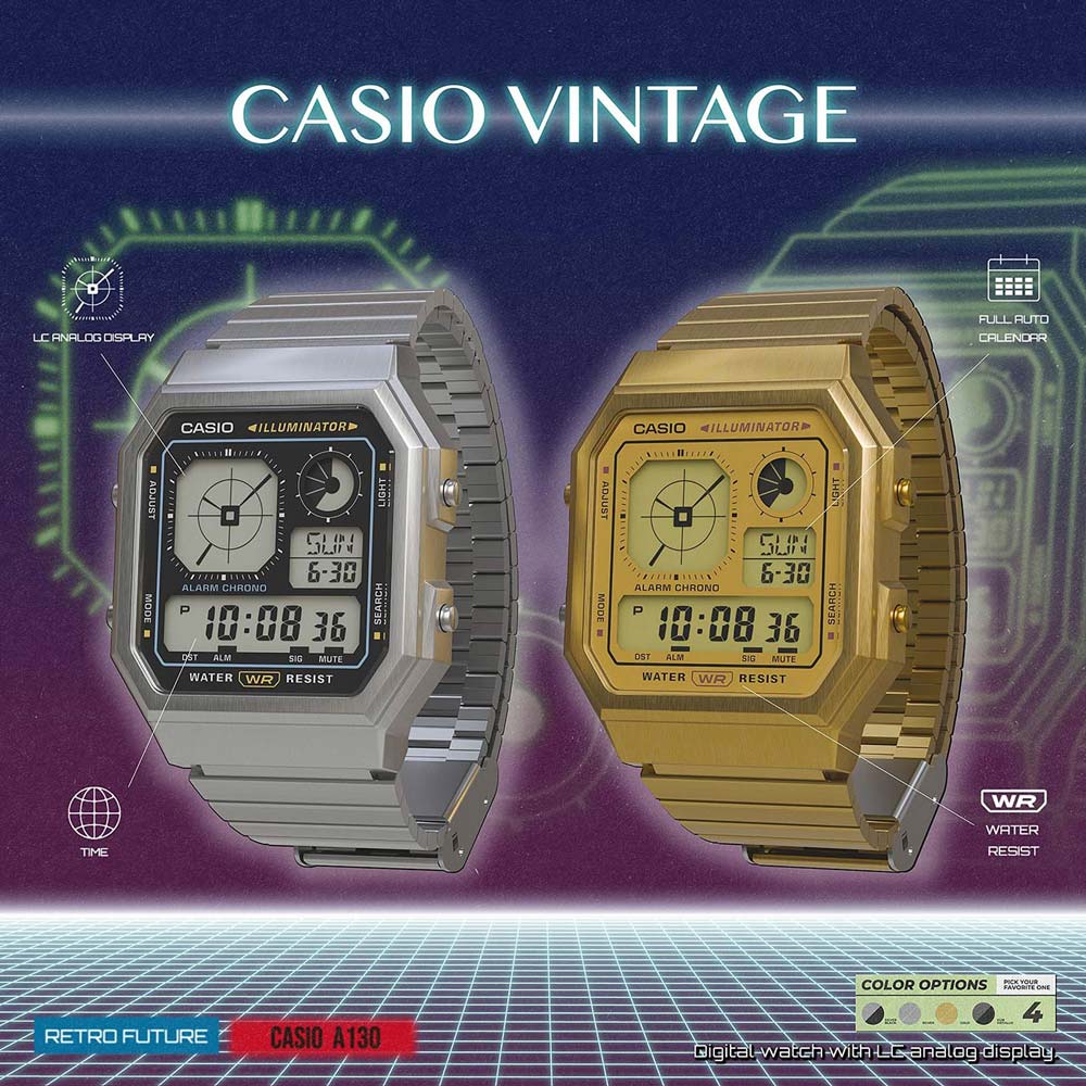 Casio Vintage A130WE-1AEF