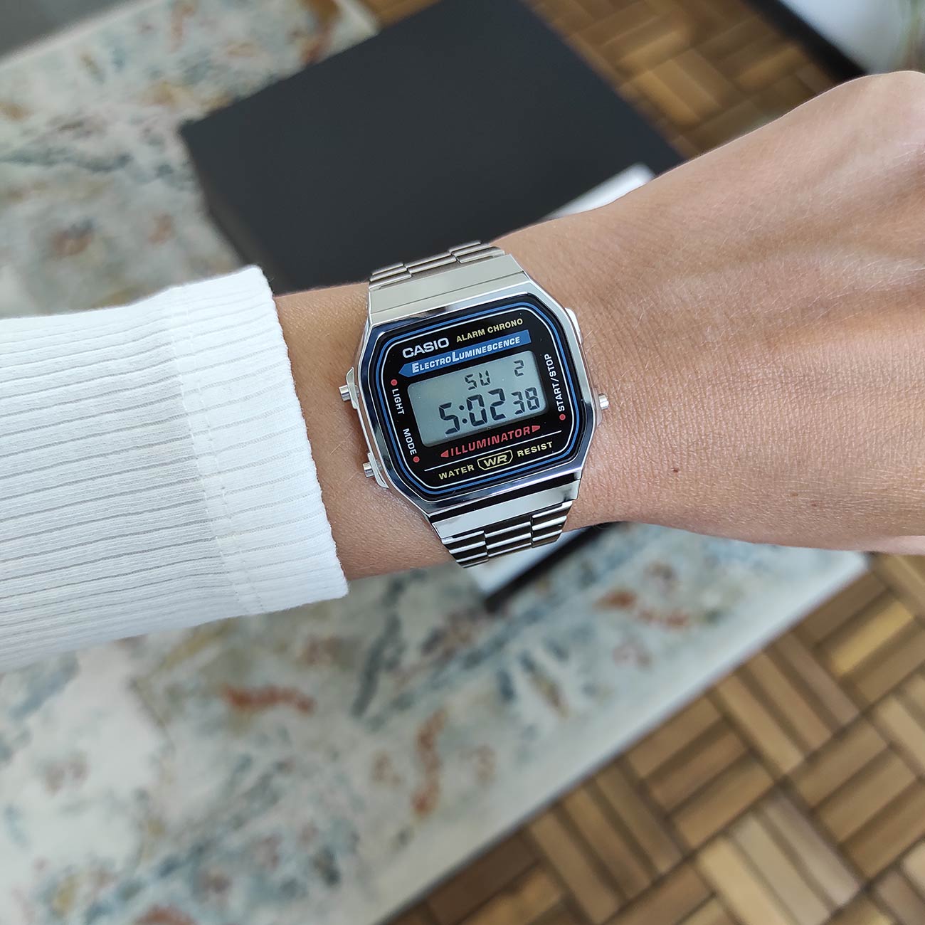 Casio Vintage Polshorloge (A168WA-1YES) – WatchClick