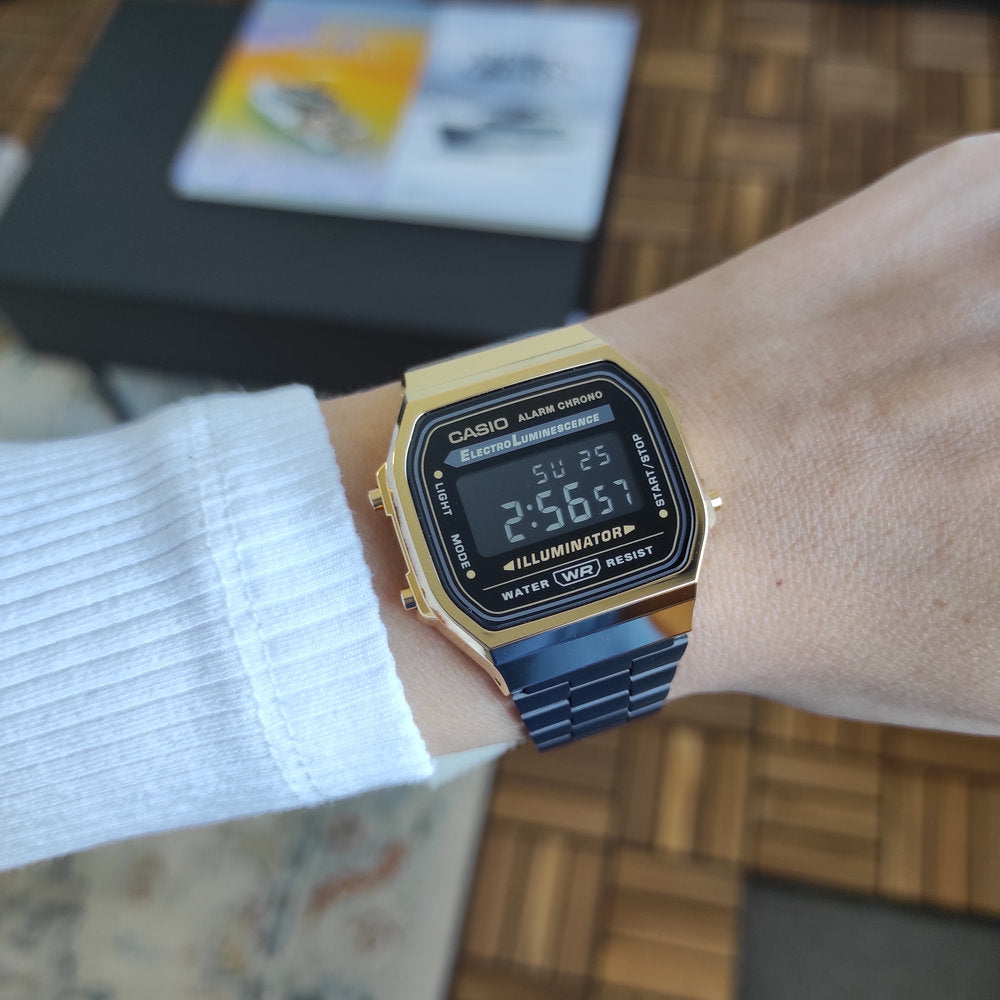 Casio Vintage Polshorloge (A168WEGB-1BEF) – WatchClick