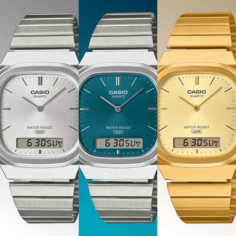 CASIO カシオ 腕時計 CASIO CLASSIC AQ-240E-7AJF Casio Vintage Wrist Watch (AQ-240E-7AEF) – WatchClick