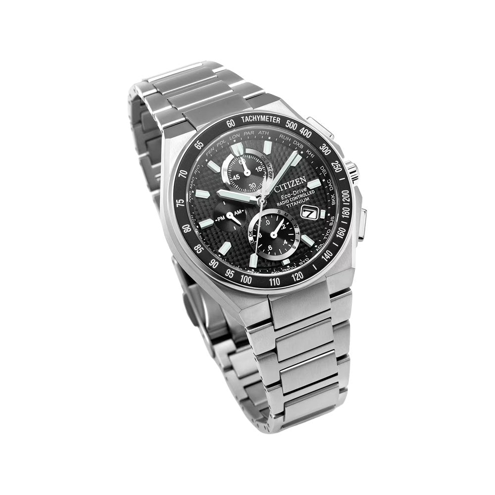 Citizen Super Titanium Radio Controlled Eco-Drive AT8390-55E