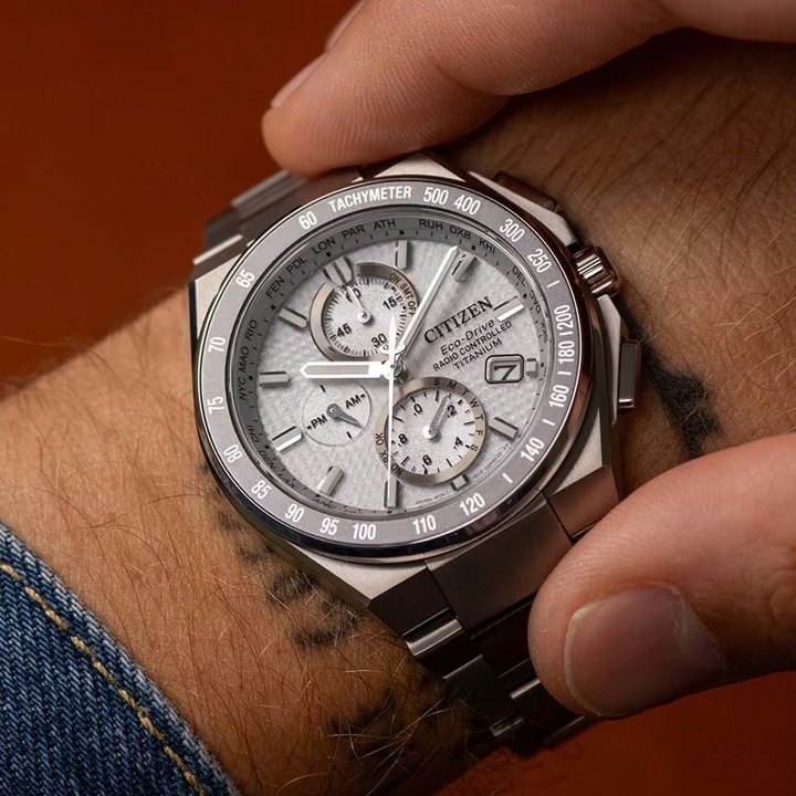 Citizen Super Titanium Radio Controlled Eco-Drive AT8391-52H