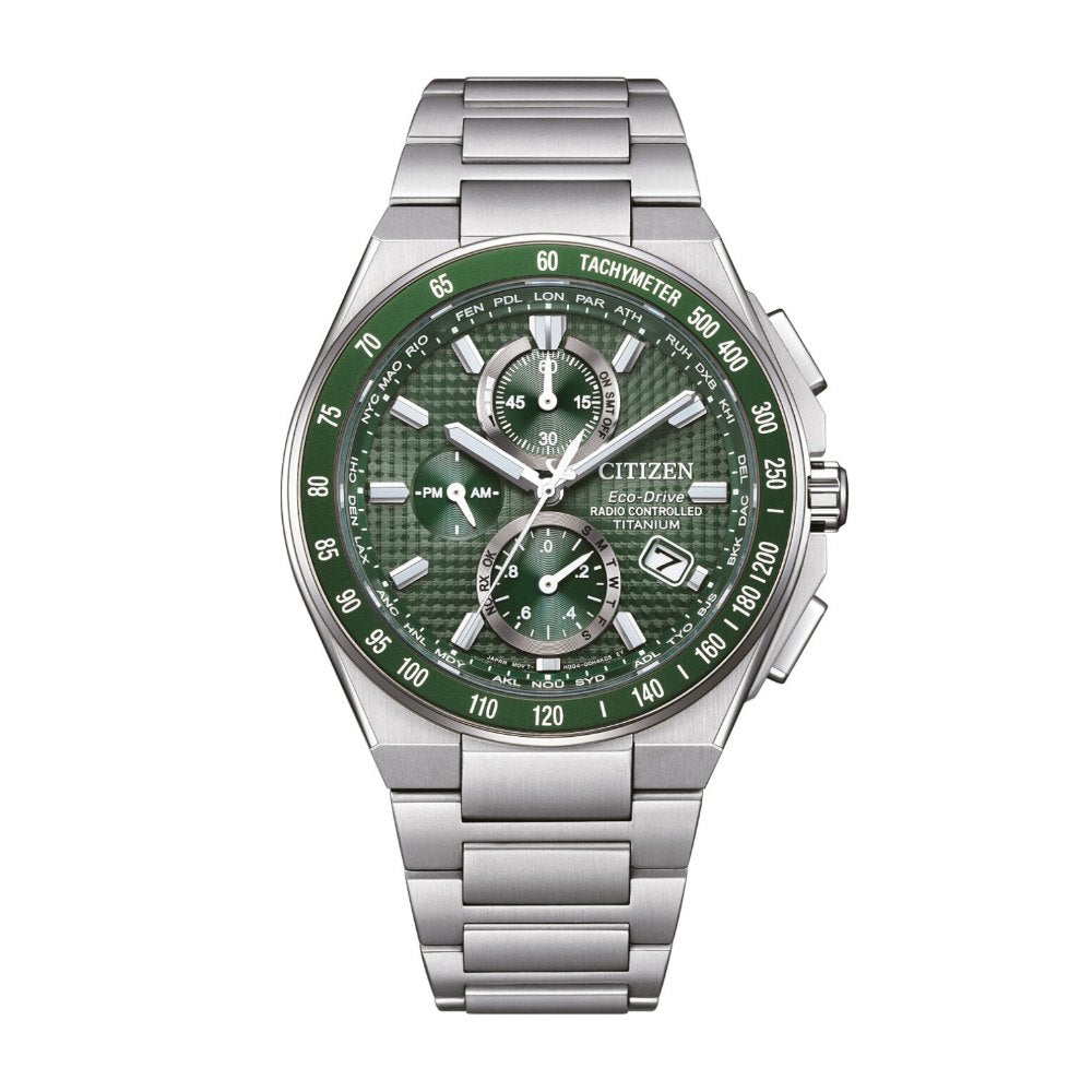 Citizen Super Titanium Radio Controlled Eco-Drive AT8398-53X