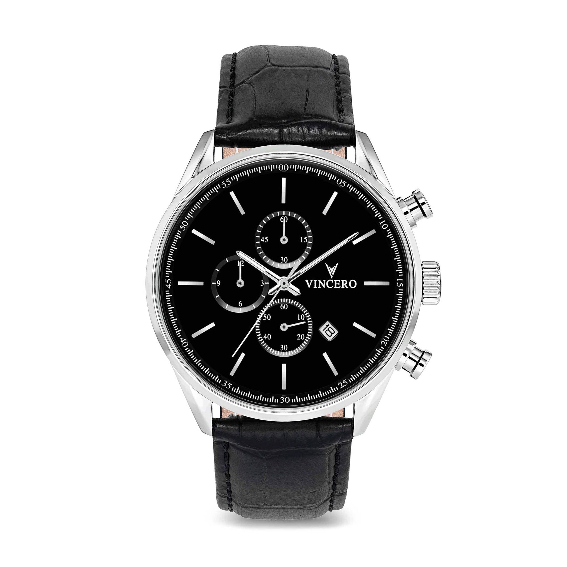 Vincero Chrono S BLA-SIL-S02