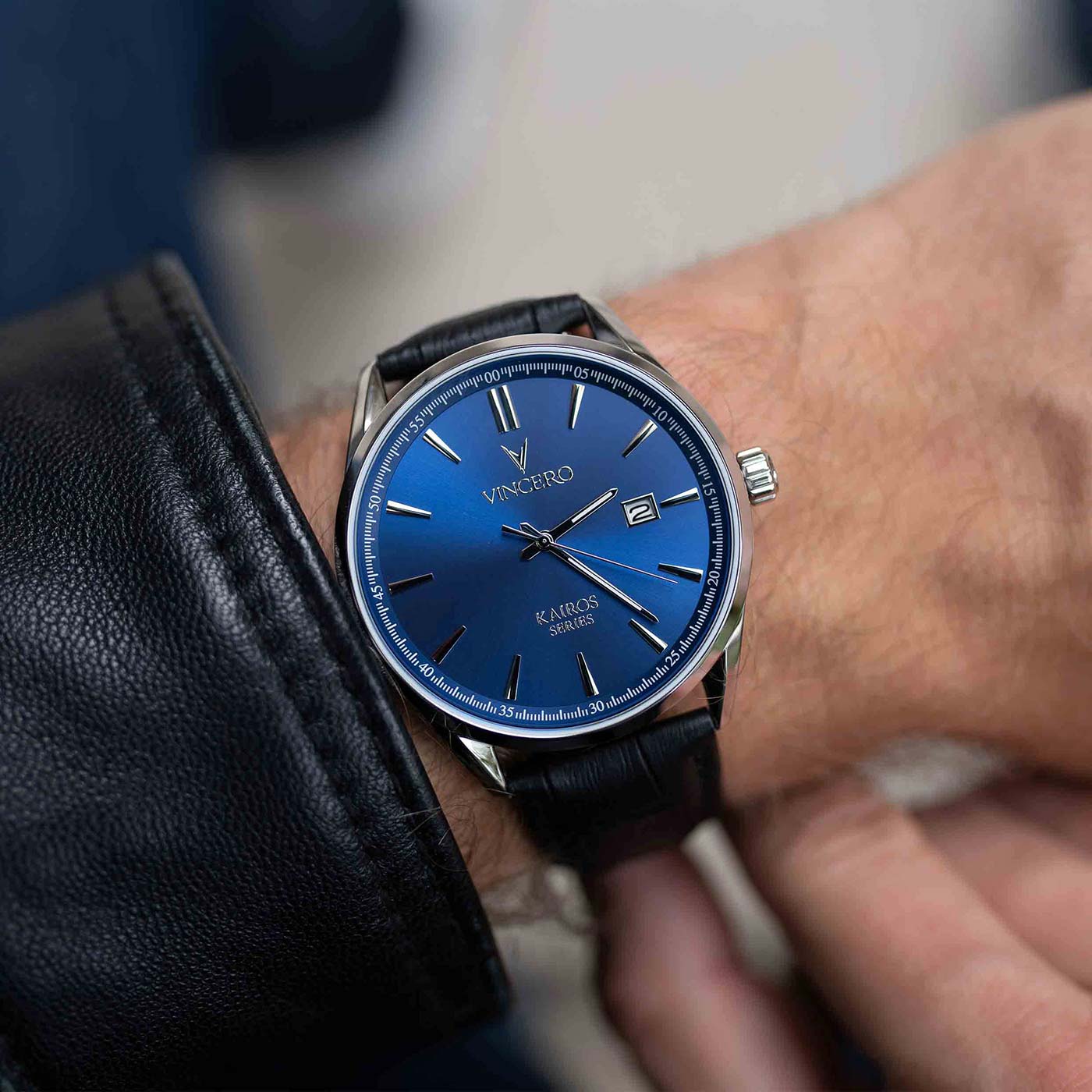 Vincero Kairos BLU-BLA-K04