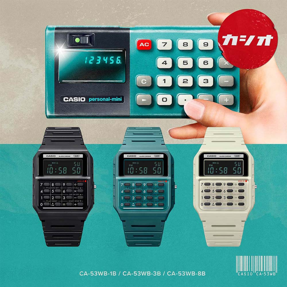 Casio Vintage Calculator CA-53WB-1BEF