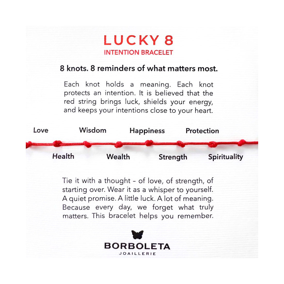 Borboleta String CC-RD-RS8