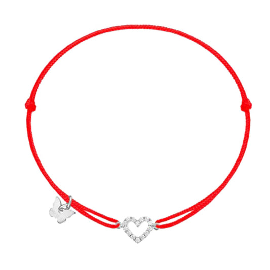 Borboleta Heart CC-RD-Z34-W
