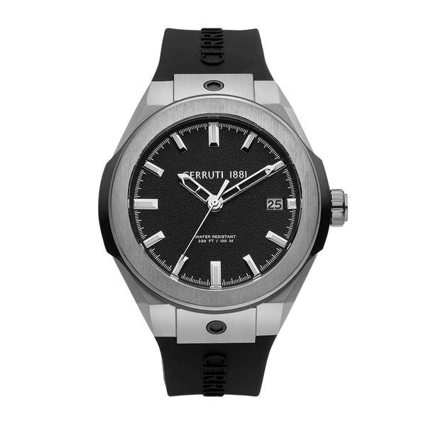 Orologio Da Uomo Cerruti Analogico – Modello CRA29701 – Quadrante Argento – Cinturino In Pelle