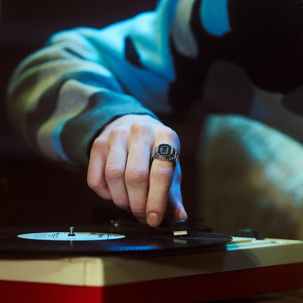 Casio 50th Anniversary Ring Watch CRW-001-1ER