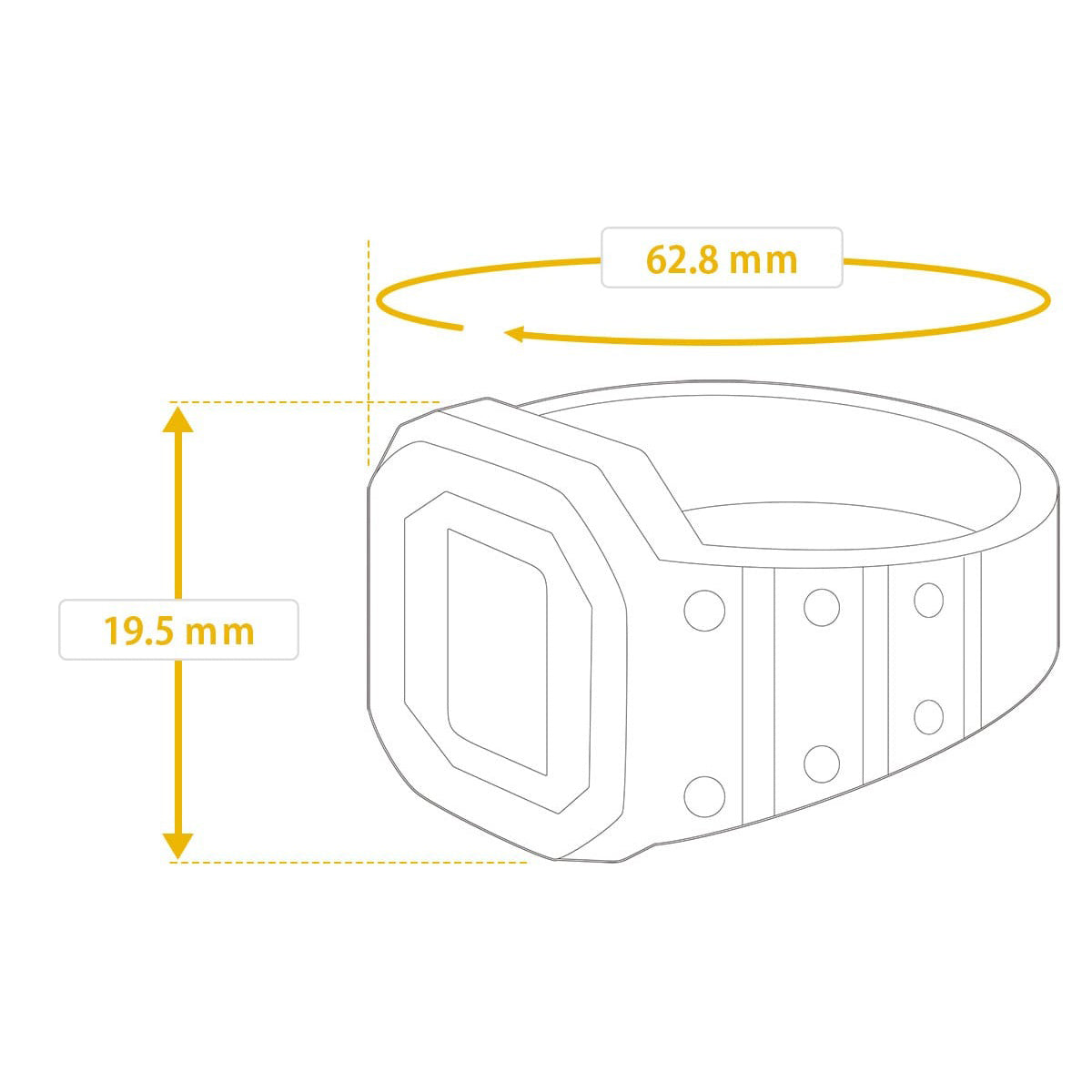 Casio G-Shock Ring Watch CRW-001G-9ER
