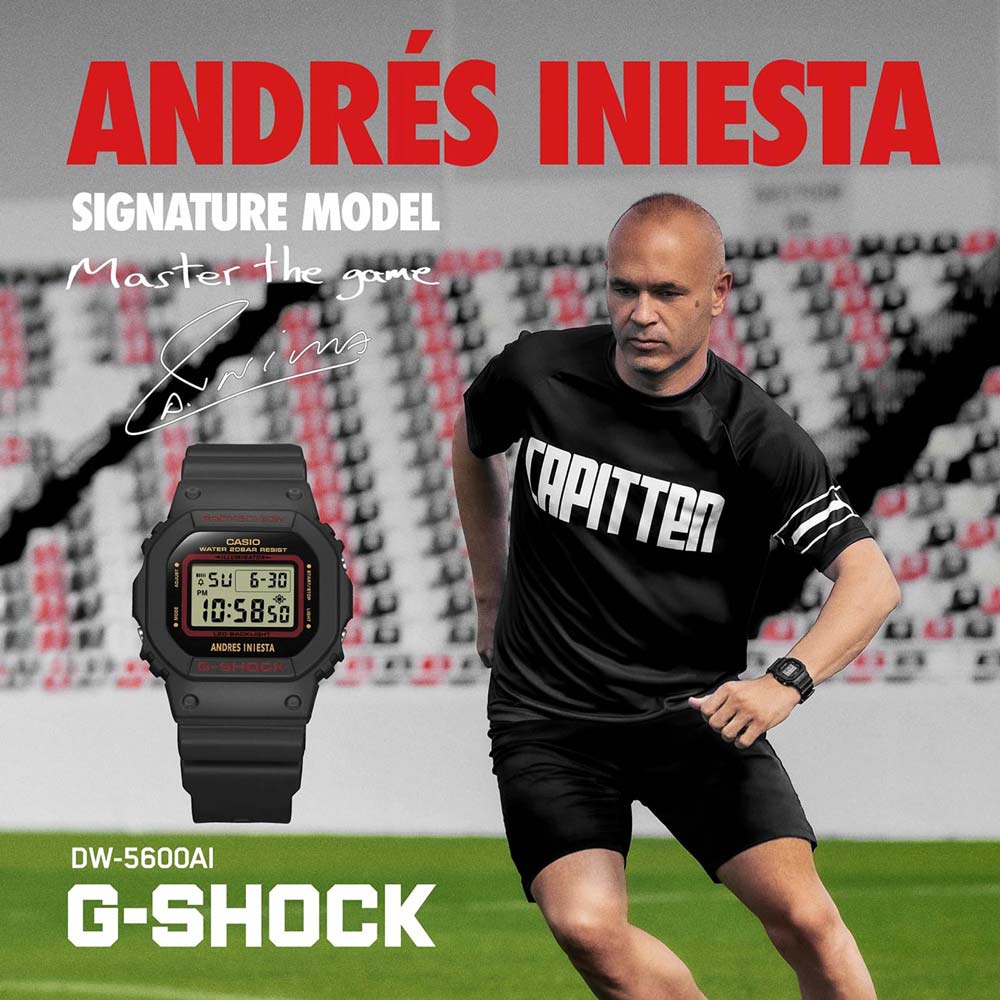 Casio G-Shock Andres Iniesta DW-5600AI-1ER