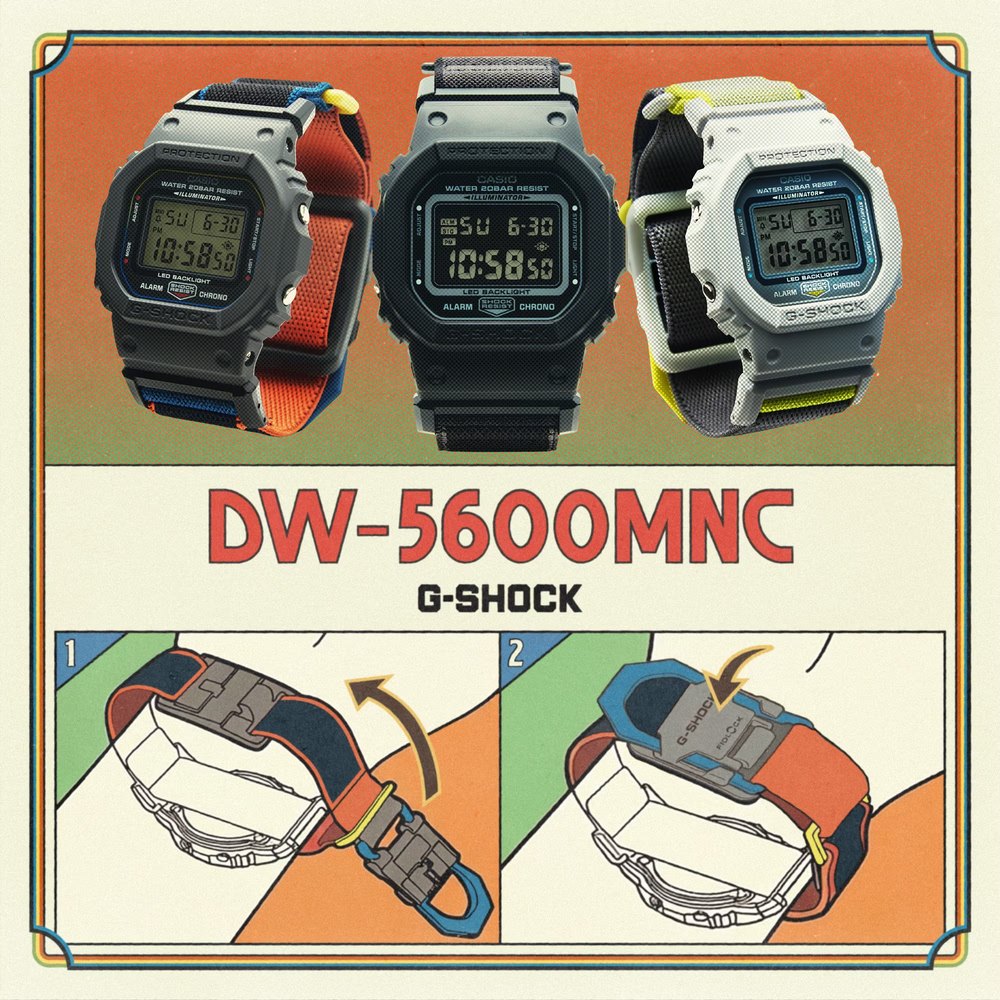 Casio G-Shock Origin DW-5600MNC-8A2ER
