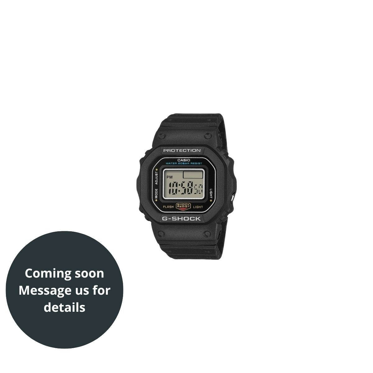 Casio G-Shock Nano 5600 Series Ring Watch DWN-5600-1ER