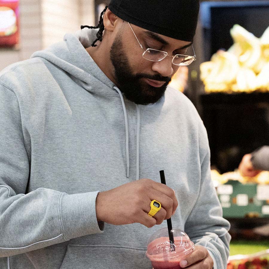 Casio G-Shock Nano 5600 Series Ring Watch DWN-5600-9ER