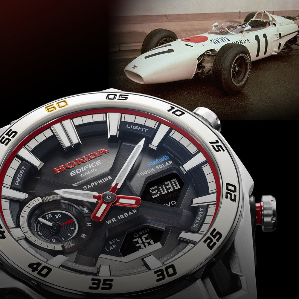 Casio Edifice Sospensione x Honda F1 60th Anniversary Limited Edition ECB-2300HR-1AER