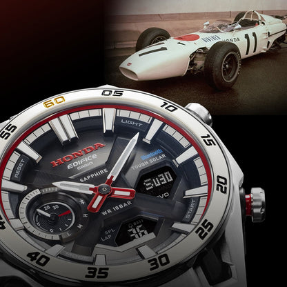 Casio Edifice Sospensione x Honda F1 60th Anniversary Limited Edition ECB-2300HR-1AER