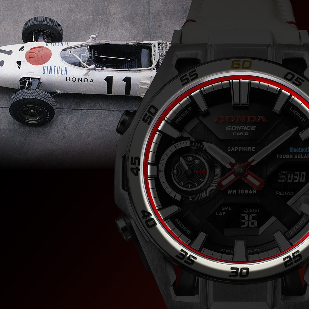 Casio Edifice Sospensione x Honda F1 60th Anniversary Limited Edition ECB-2300HR-1AER
