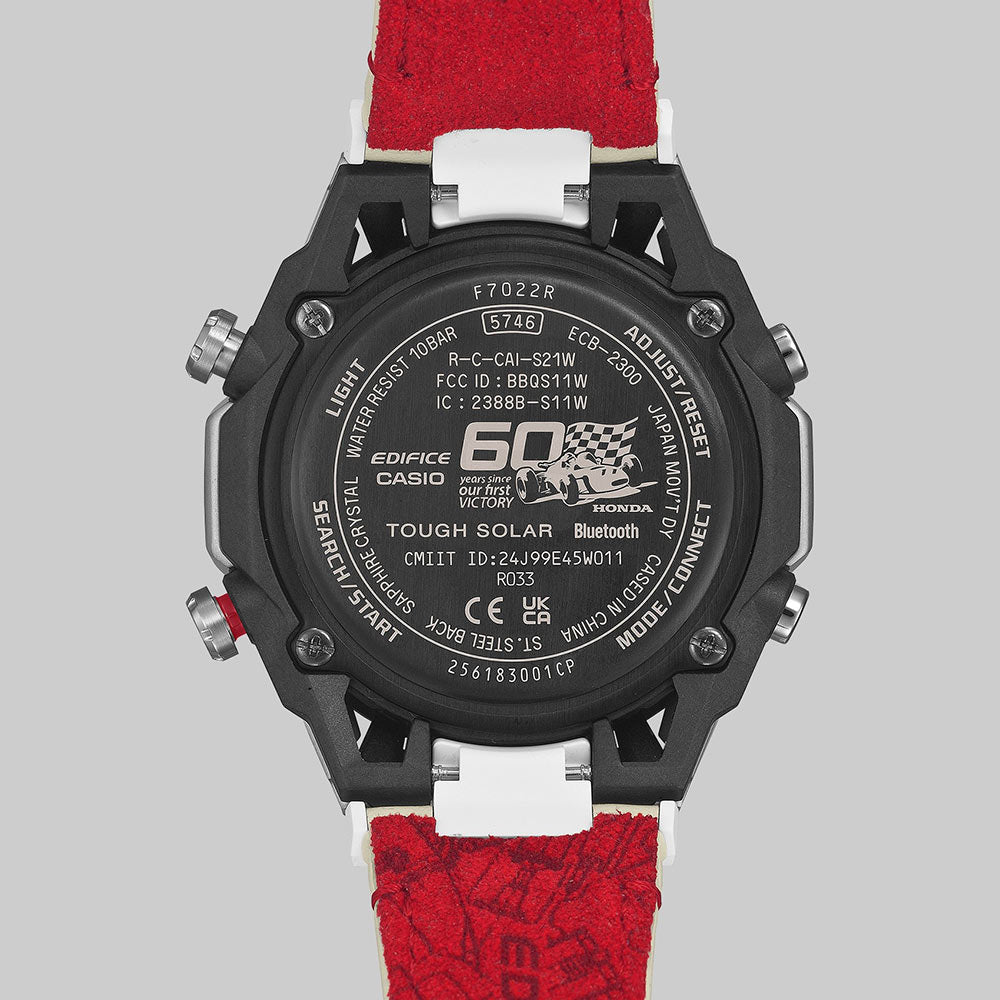 Casio Edifice Sospensione x Honda F1 60th Anniversary Limited Edition ECB-2300HR-1AER