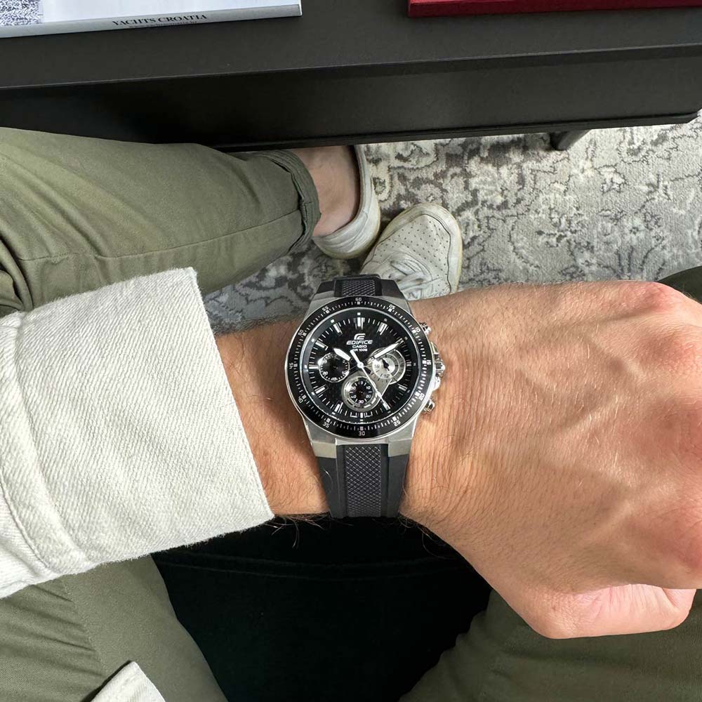 Casio Edifice Men's Watch (EF-552-1AVEF) – WatchClick