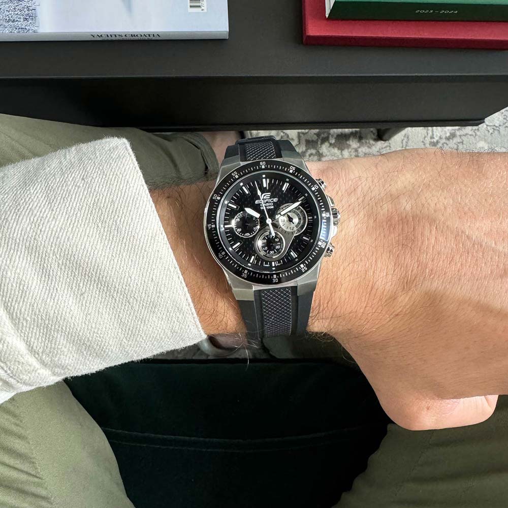 Casio Edifice Men's Watch (EF-552-1AVEF) – WatchClick