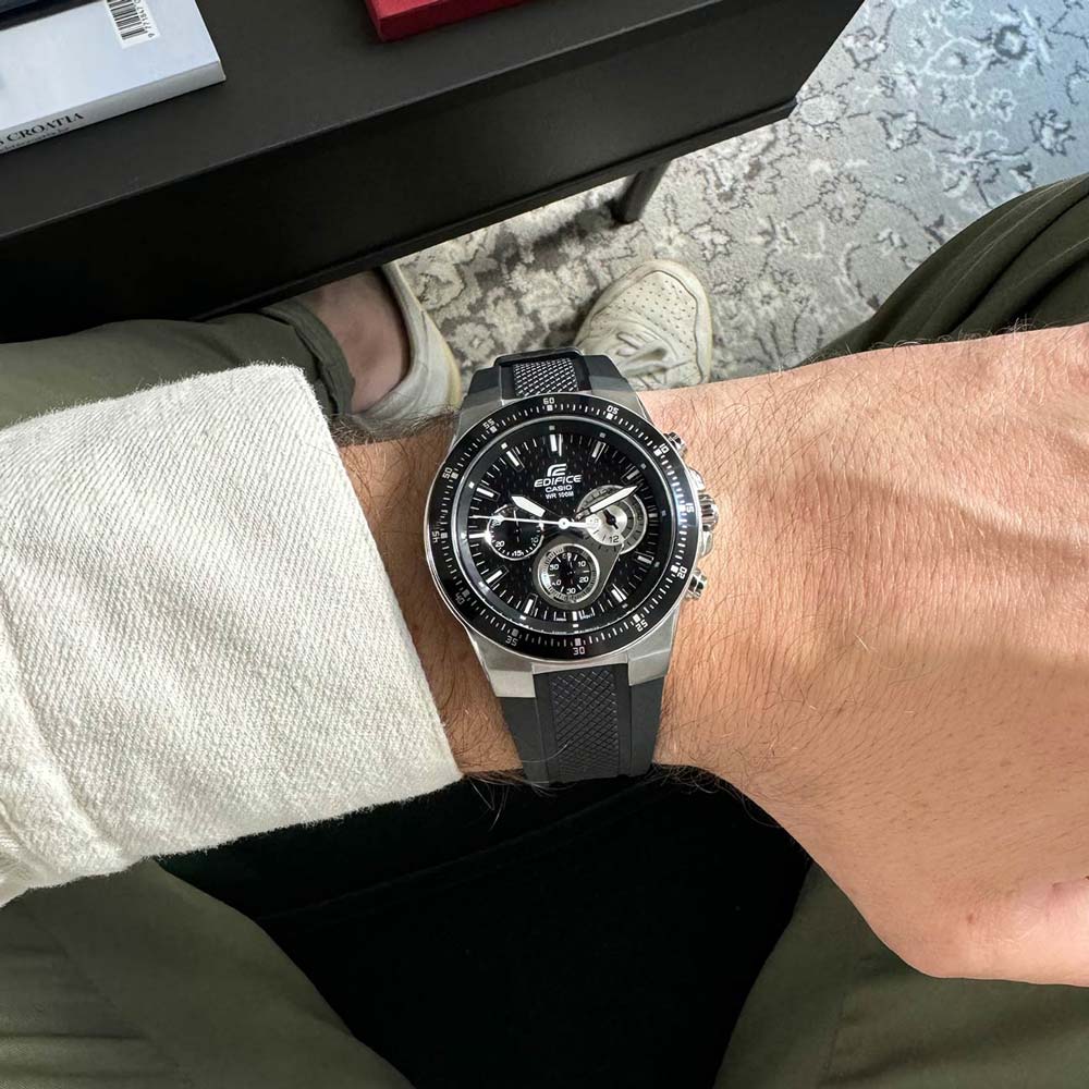 Casio Edifice Men's Watch (EF-552-1AVEF) – WatchClick