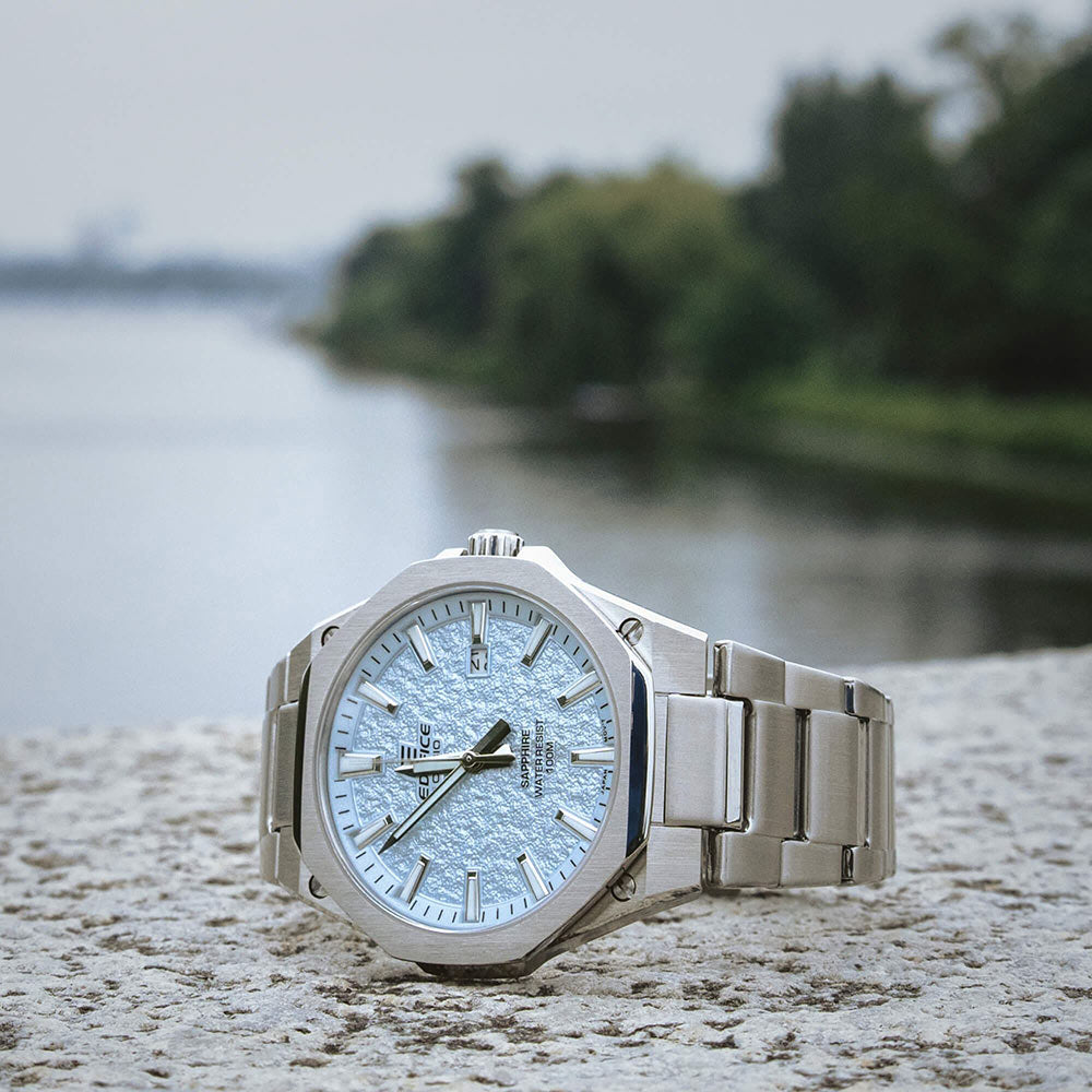 Casio EDIFICE Acciaio Inossidabile Blu Quandrante EFR Casio EDIFICE Acciaio Inossidabile Blu Quandrante EFR