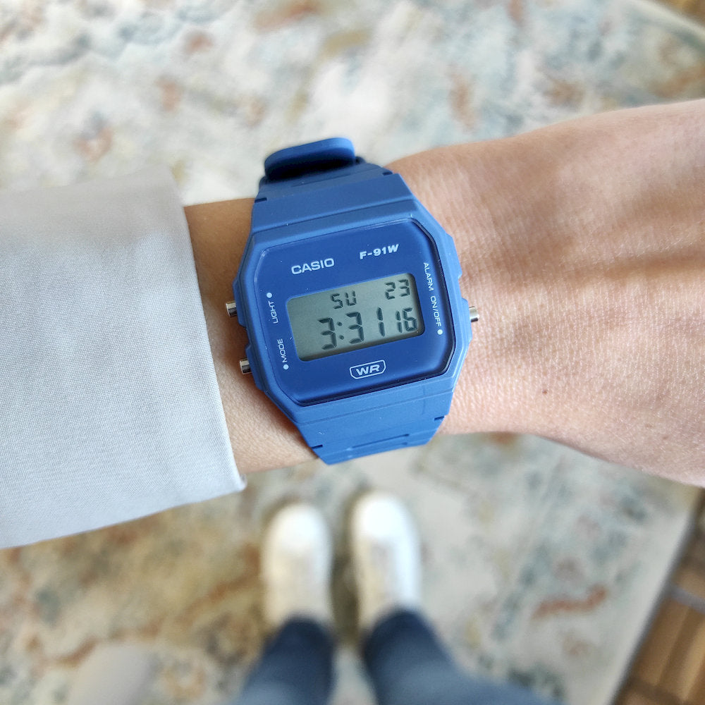 Casio Collection F-91WB-2A1EF