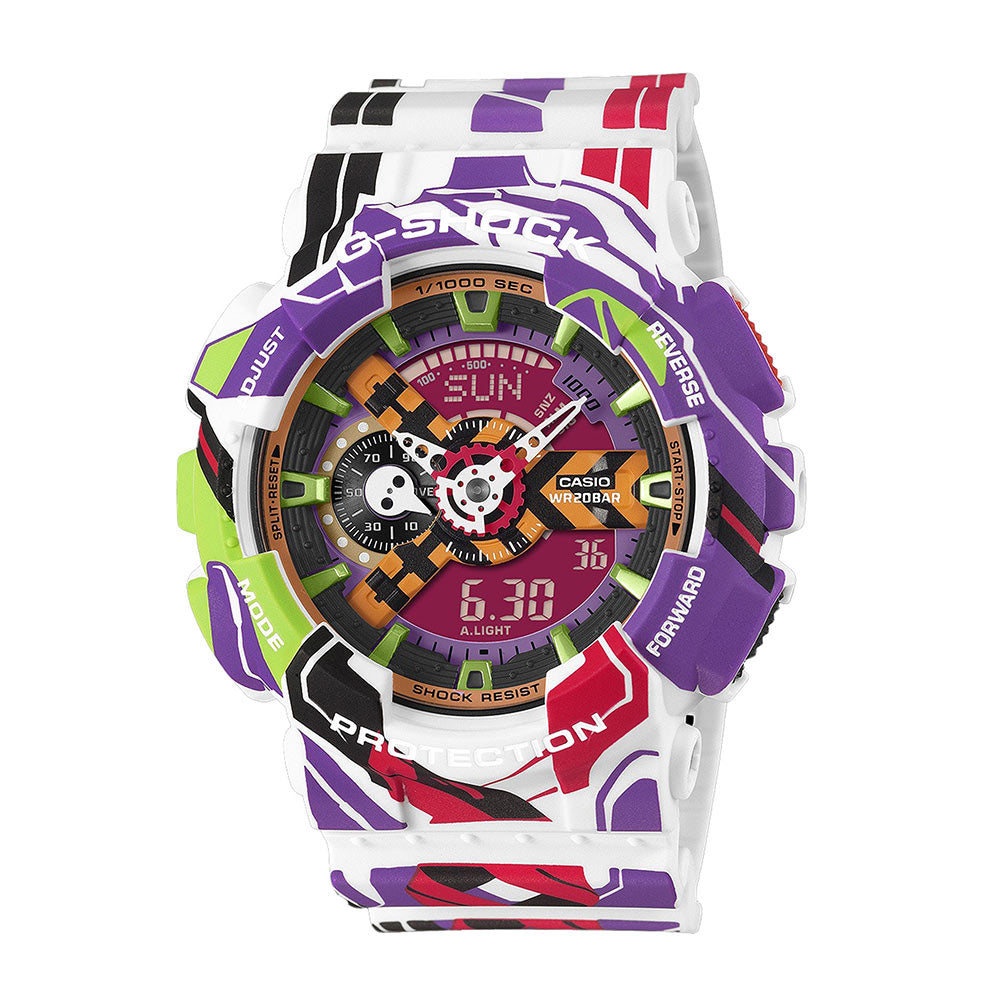 Casio G-Shock Evangelion Collaboration Model GA-110EVA30-7AER