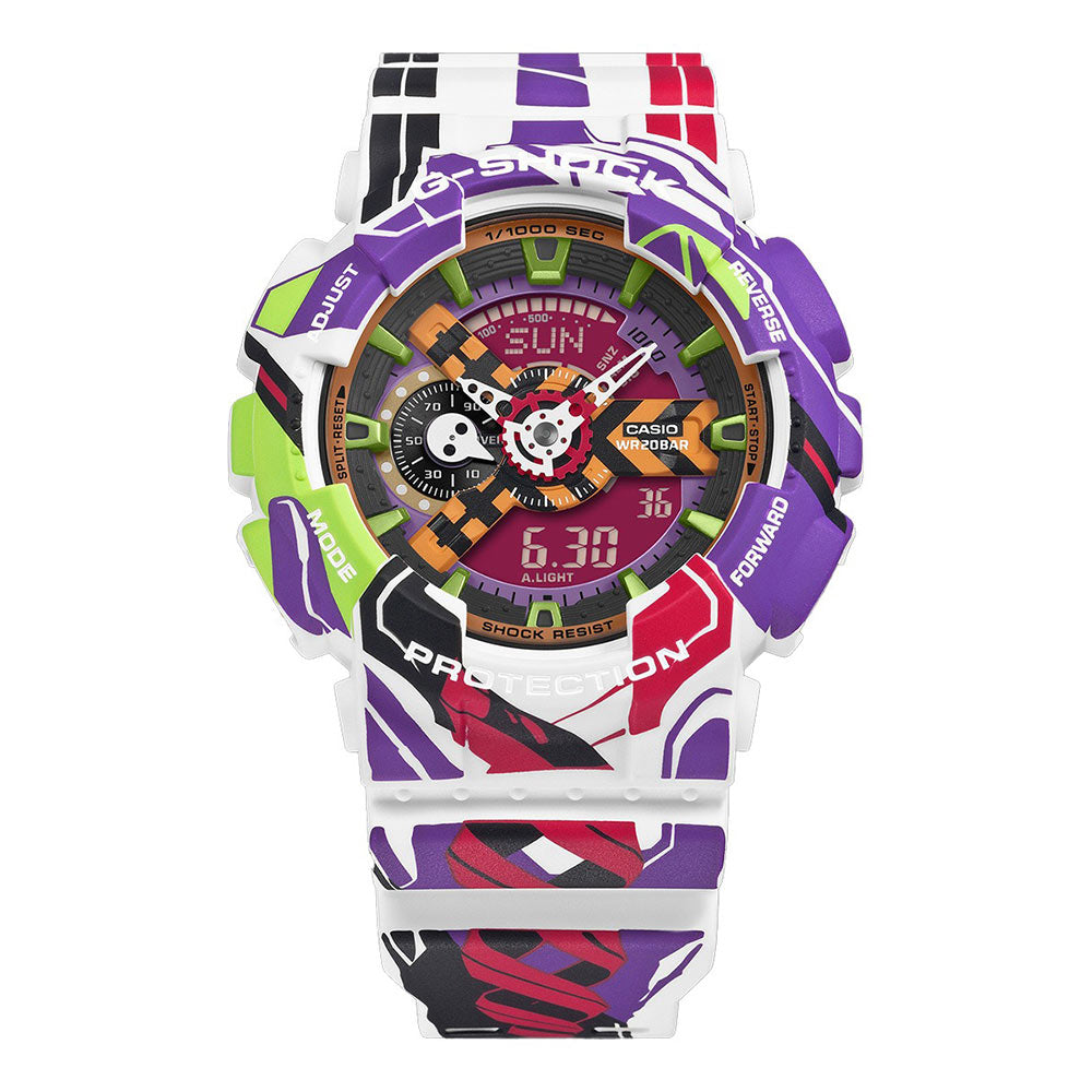 Casio G-Shock Evangelion Collaboration Model GA-110EVA30-7AER