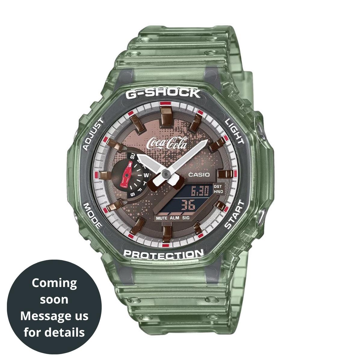 Casio G-Shock Coca-Cola® Limited Edition GA-2100CC-3AER