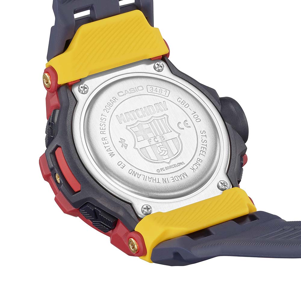 Casio G-Shock G-Squad FC Barcelona Matchday (GBD-100BAR-4ER