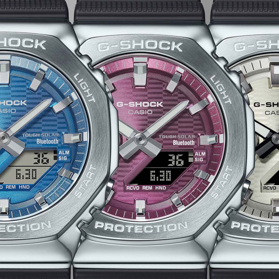 Casio G-Shock G-Steel Men's Watch (GBM-2100A-4BER) – WatchClick