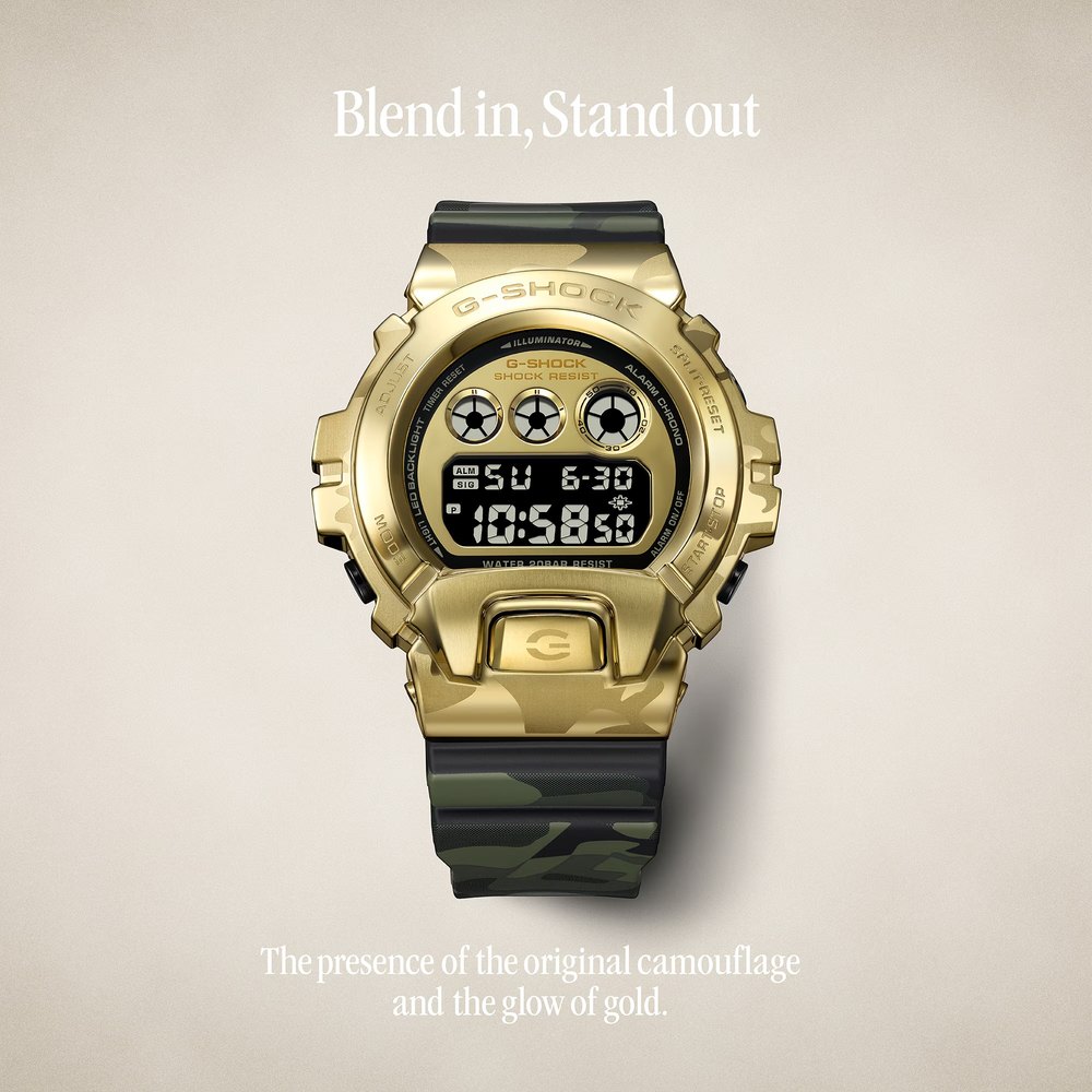 Casio G-Shock GM Bold Camo Line Limited Edition GM-6900CMG-3ER