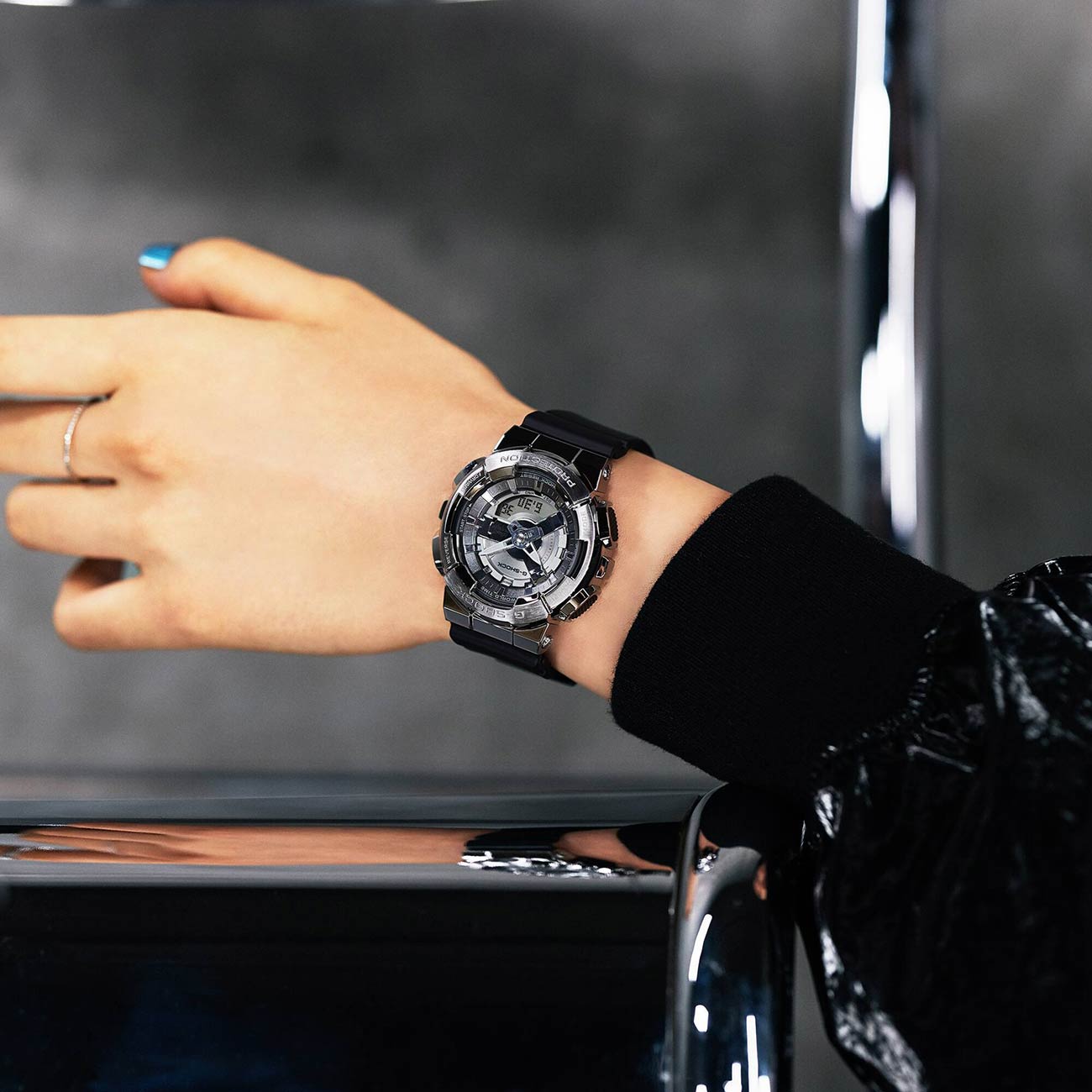 Wrist Watch Casio G-Shock (GM-S110-1AER) – WatchClick