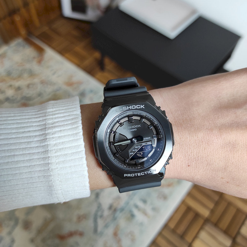 【美品】CASIO g-shock GM-S2100B Casio G-Shock Wrist Watch (GM-S2100B-8AER) – WatchClick