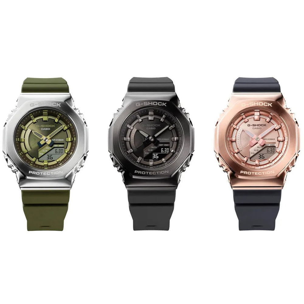 【美品】CASIO g-shock GM-S2100B Casio G-Shock Wrist Watch (GM-S2100B-8AER) – WatchClick