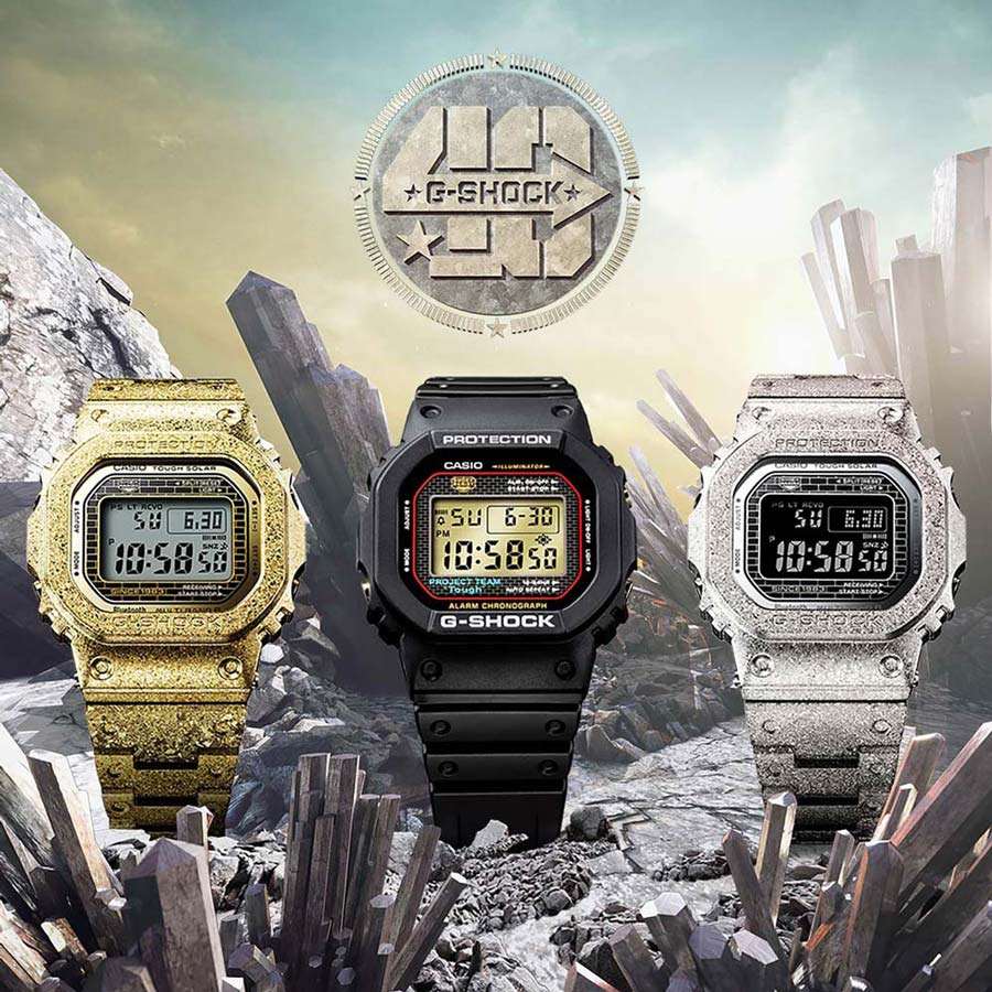 G fashion shock gmw b5000 gold