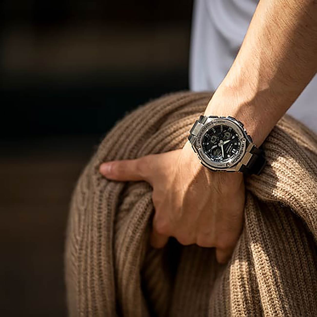 時計 G-SHOCK G-STEEL GST-W110-1AER Casio G-Shock G-Steel Men's Watch (GST-W110-1AER) – WatchClick