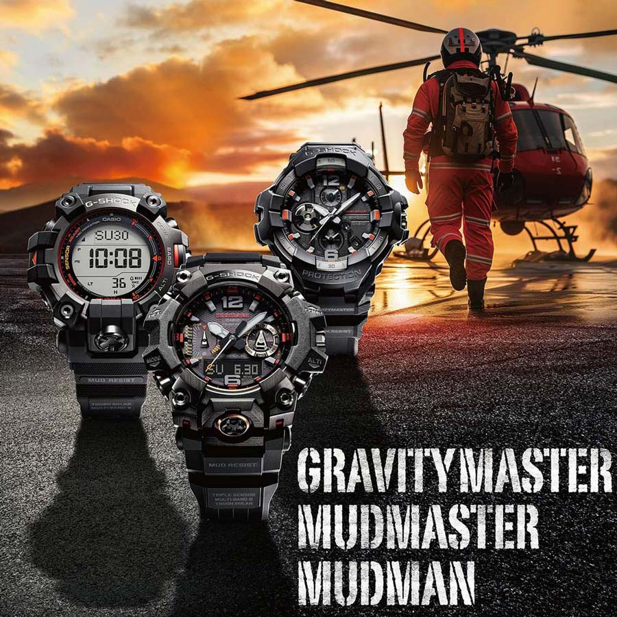 Casio G-Shock Mudmaster Men's Watch (GWG-B1000EC-1AER) – WatchClick