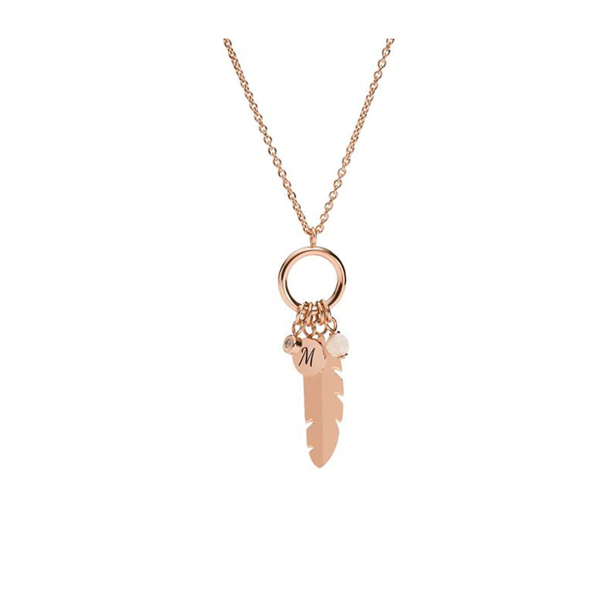 Fossil Feather Rose JF03671791