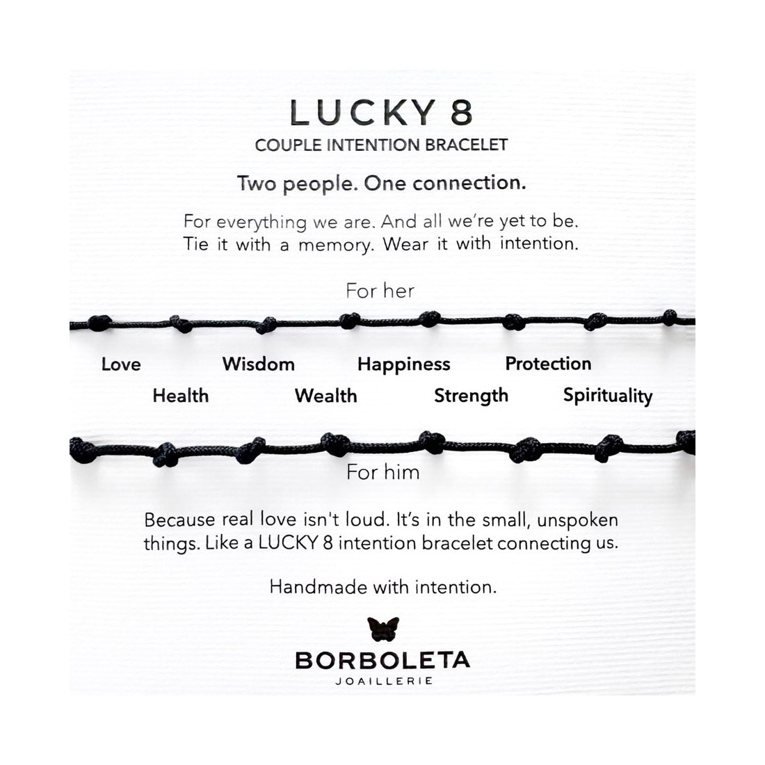 Borboleta Couple Package L8P-BK