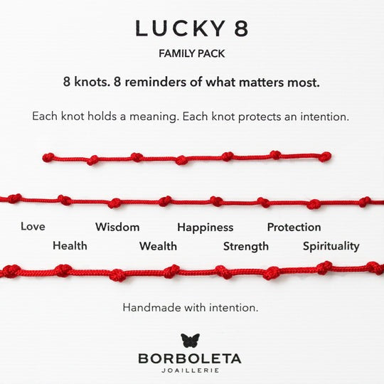 Borboleta Lucky L8P-F-RD