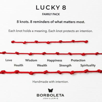 Borboleta Lucky L8P-F-RD