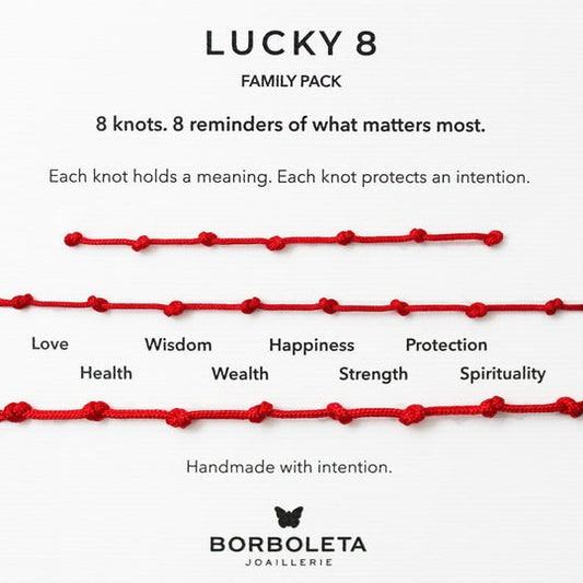 Borboleta Lucky L8P-F-RD